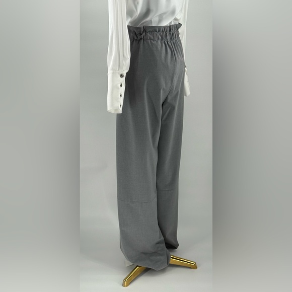 🆕 RAT & BOA 🧿 NWT Simona Pleated Trouser, Adjustable Drawstring, Grey - Sz XL - Picture 10 of 17